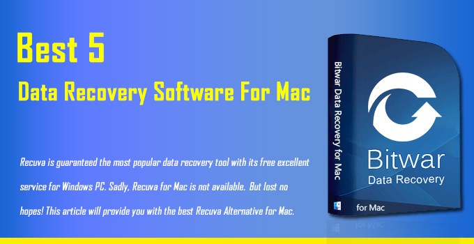 Best Mac Data Recovery Software 2018